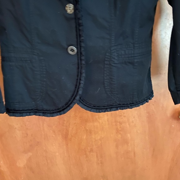 Chico’s blazer with ruffled details size 1 - Picture 5 of 6